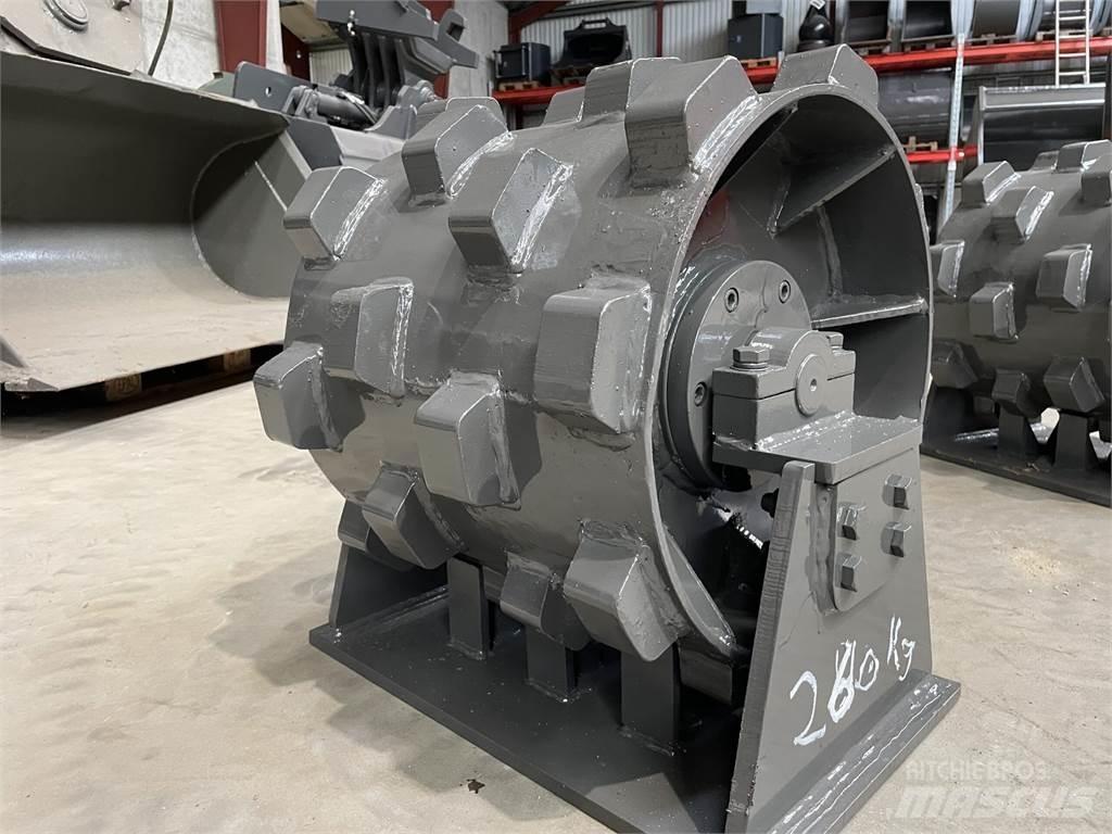  450 mm kompaktorhjul مداحل ذات إطارات هوائية