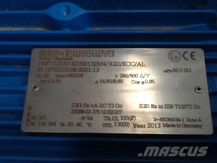  5,5 kW SEW E-Motor محركات