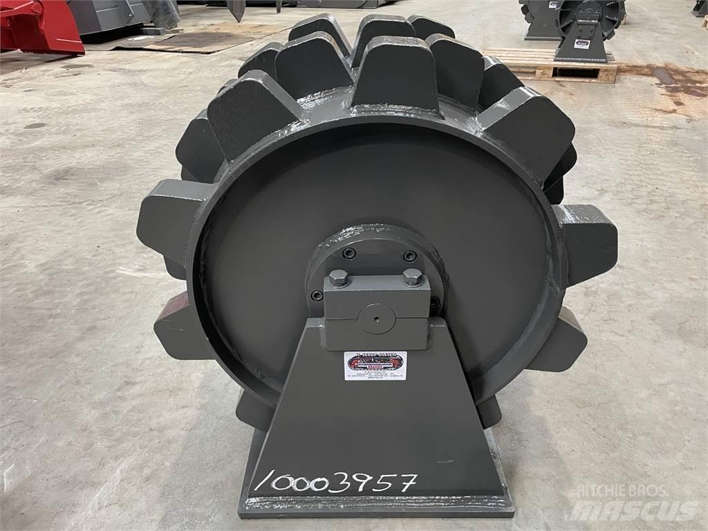  570 mm kompaktorhjul مداحل ذات إطارات هوائية