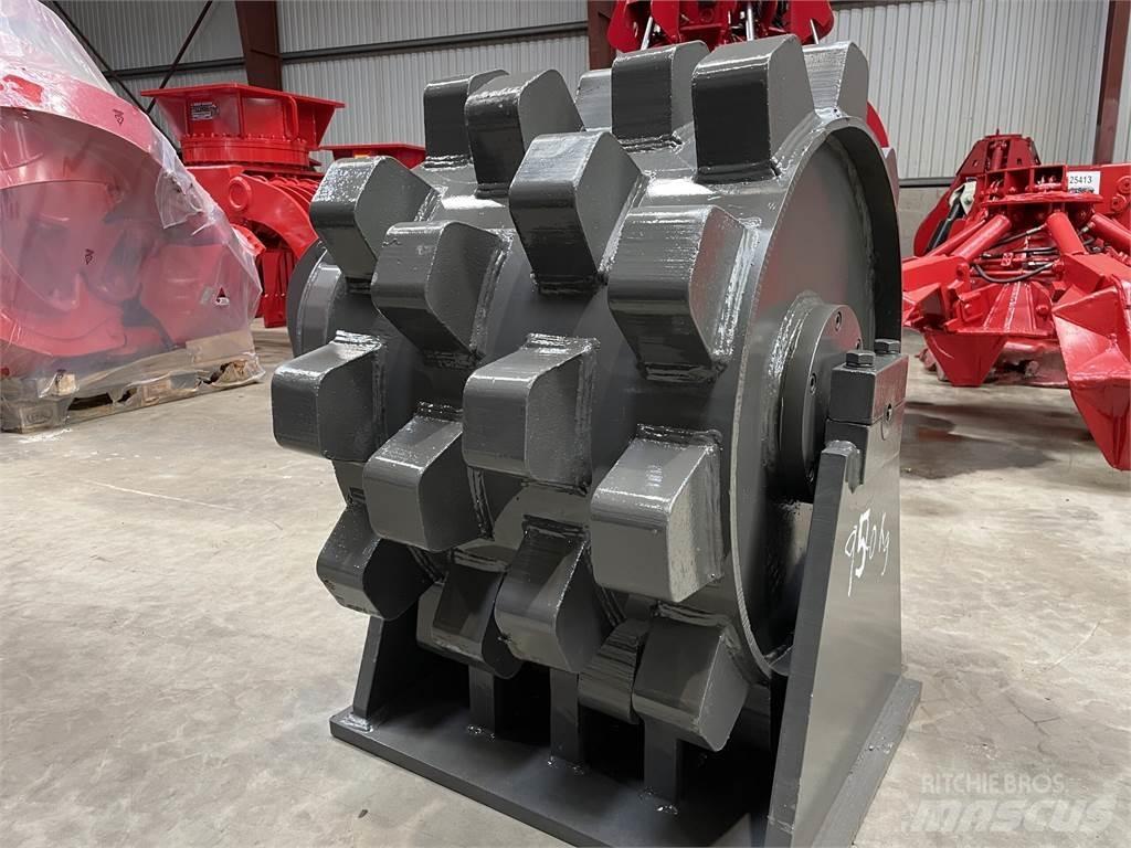  570 mm kompaktorhjul مداحل ذات إطارات هوائية