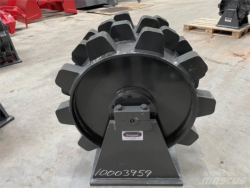  570 mm kompaktorhjul مداحل ذات إطارات هوائية
