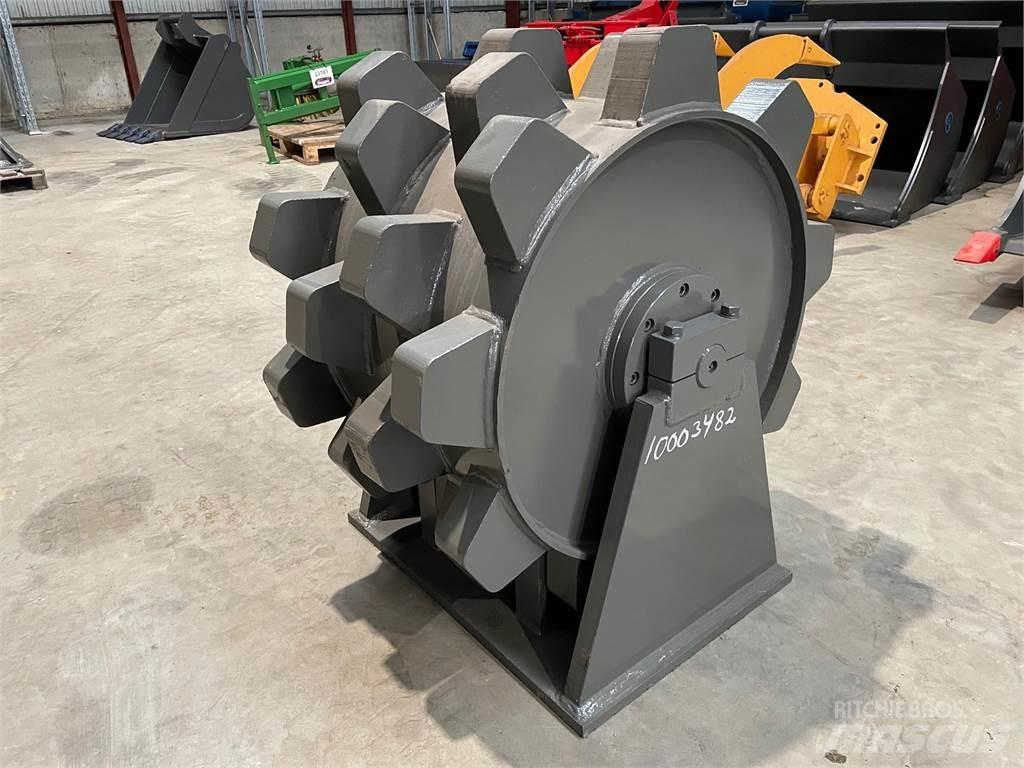  650 mm Kompaktorhjul مداحل ذات إطارات هوائية