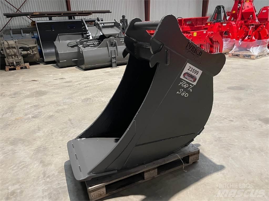  700 mm Graveskovl دلاء