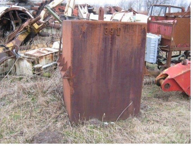  Ballastvægt 1 stk. - 3900 kg أجزاء ومعدات رافعات