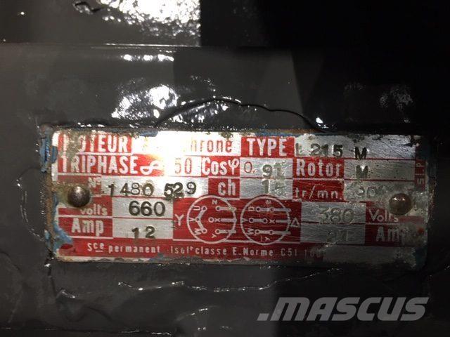  Blæser med e-motor مكونات أخرى