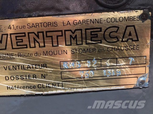  Blæser med e-motor مكونات أخرى