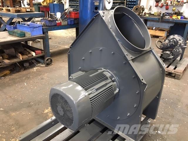  Blæser med e-motor مكونات أخرى