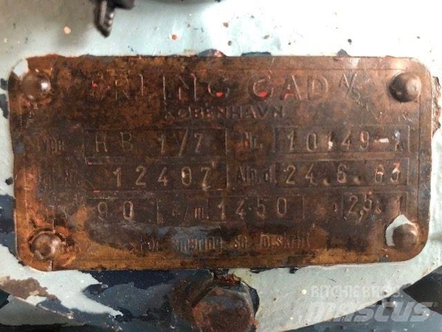  CAD Type HB 1/7 علب تروس