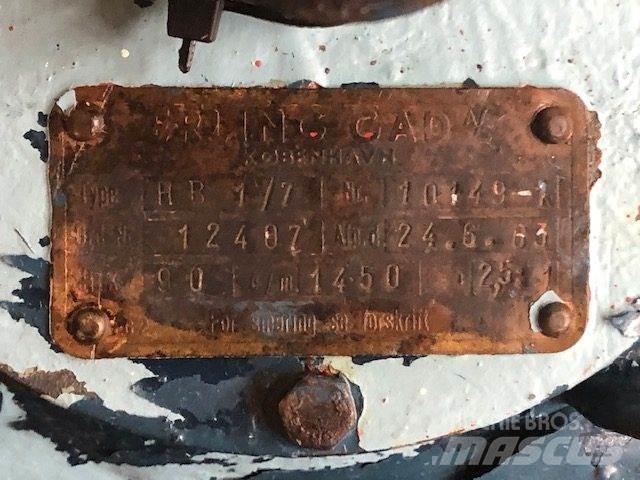  CAD Type HB 1/7 علب تروس