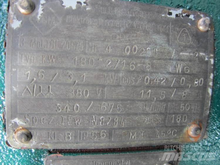  Capstan spil VEB 1AVSP2 المصاعد والرافعات المادية
