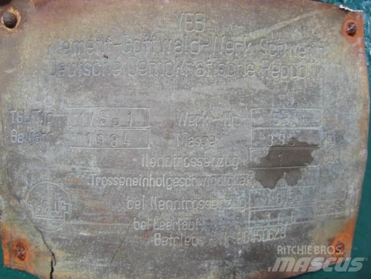  Capstan spil VEB 1VSP1 المصاعد والرافعات المادية