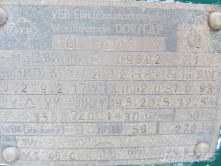  Capstan spil VEB TGL 32755 المصاعد والرافعات المادية