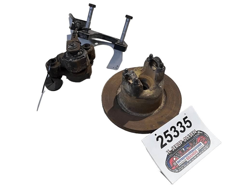 CAT 908M, Håndbremse مكونات أخرى