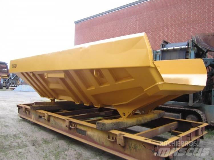 CAT D350D dumperkasse, brugt عربات نقل قلابة للمواقع