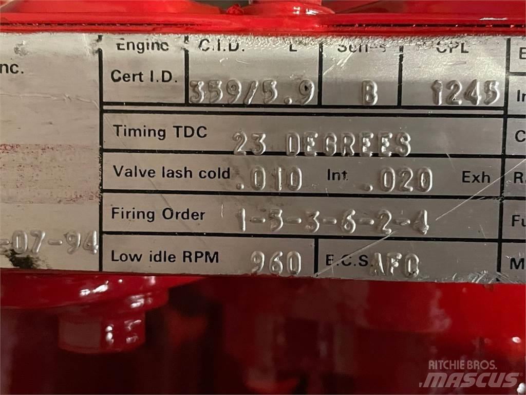 Cummins 6BT5,9-C motor محركات