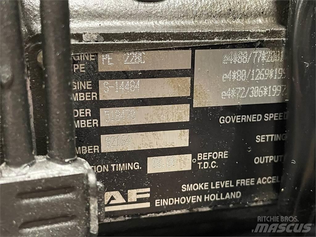 DAF PE228C motor محركات