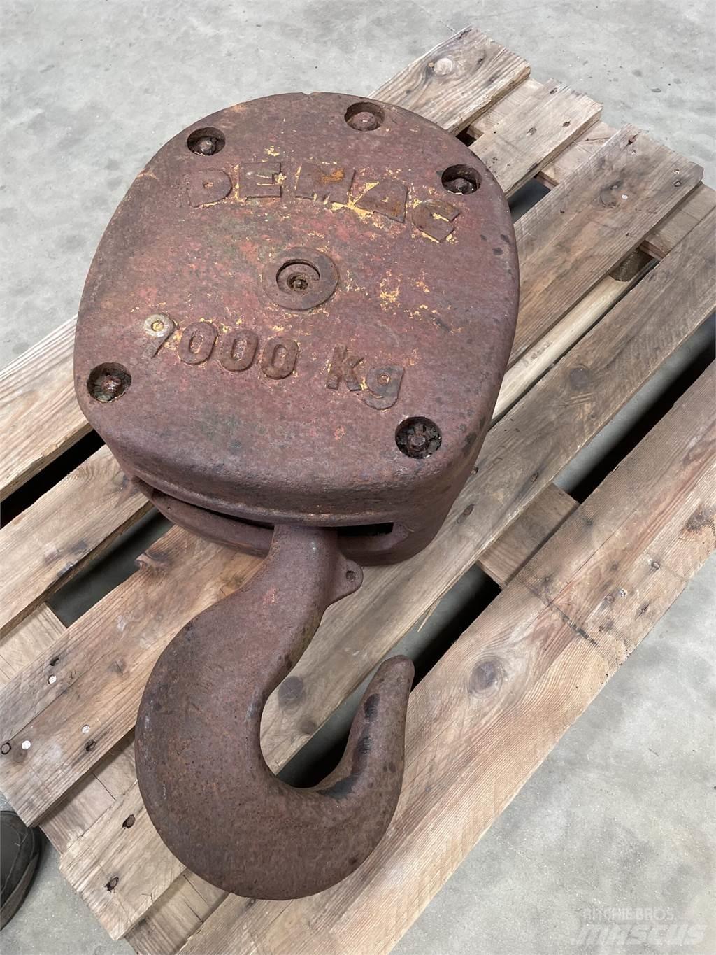 Demag løfteblok - 9000 kg أجزاء ومعدات رافعات