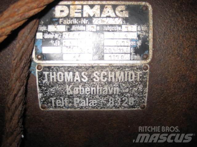 Demag spil 3 ton المصاعد والرافعات المادية