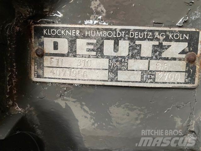 Deutz F1L 310 motor محركات