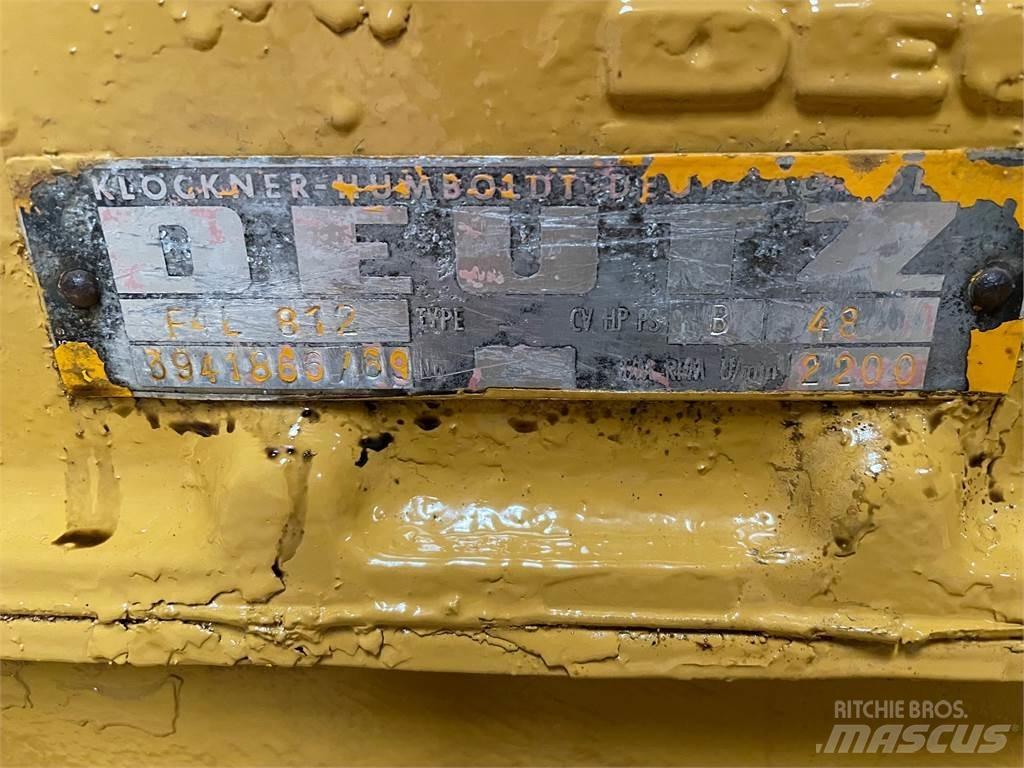 Deutz F4L 812 motor محركات