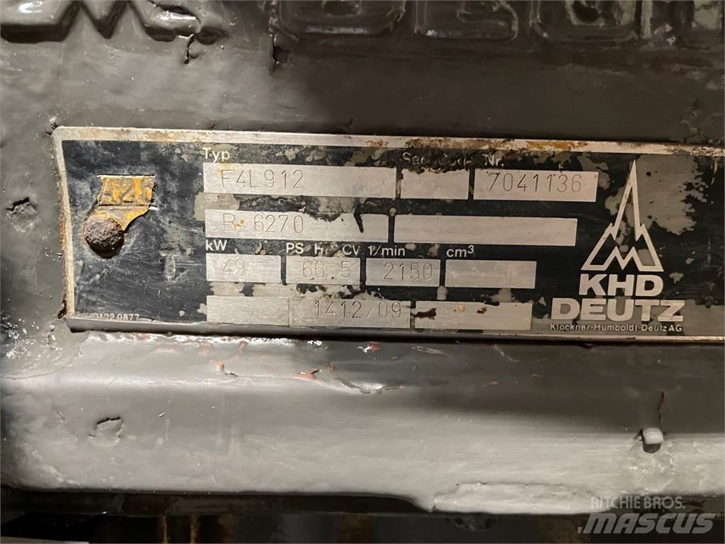 Deutz F4L 912 motor محركات