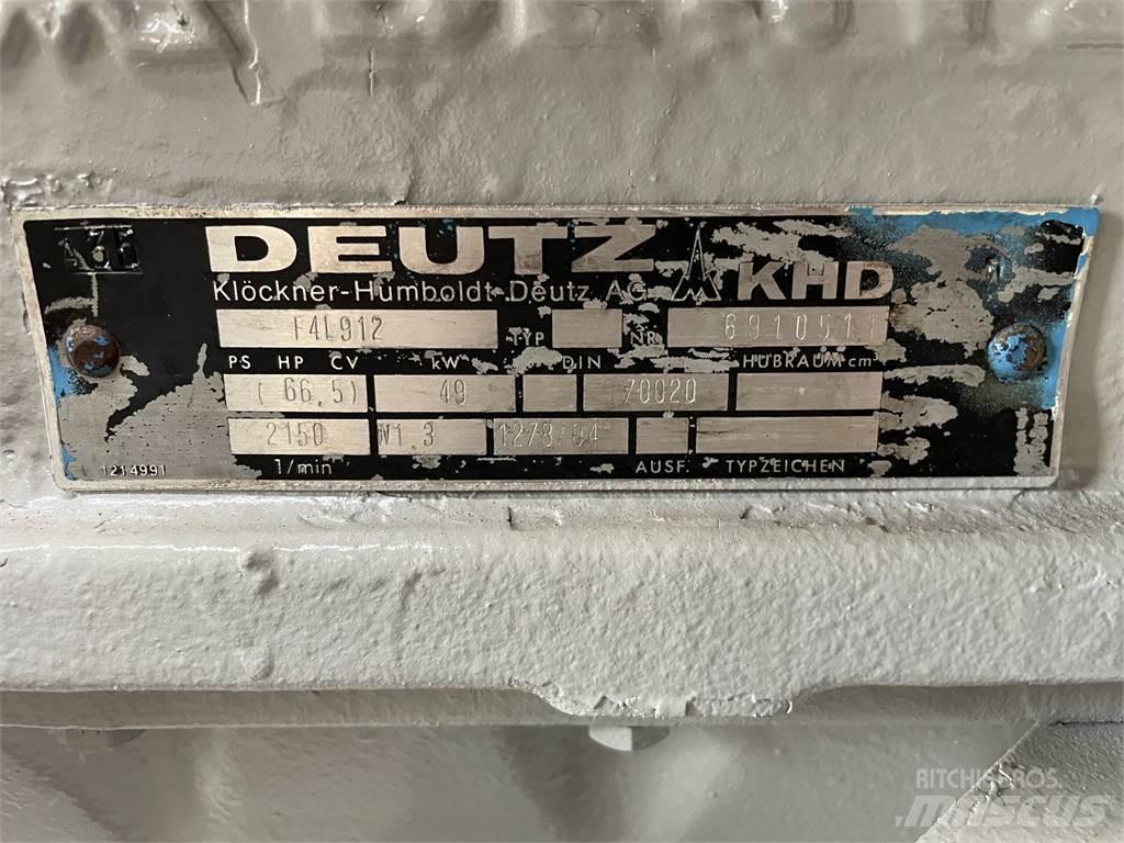 Deutz F4L 912 motor محركات