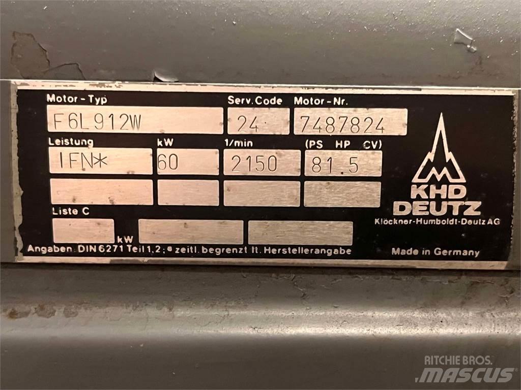Deutz F6L912W motor محركات