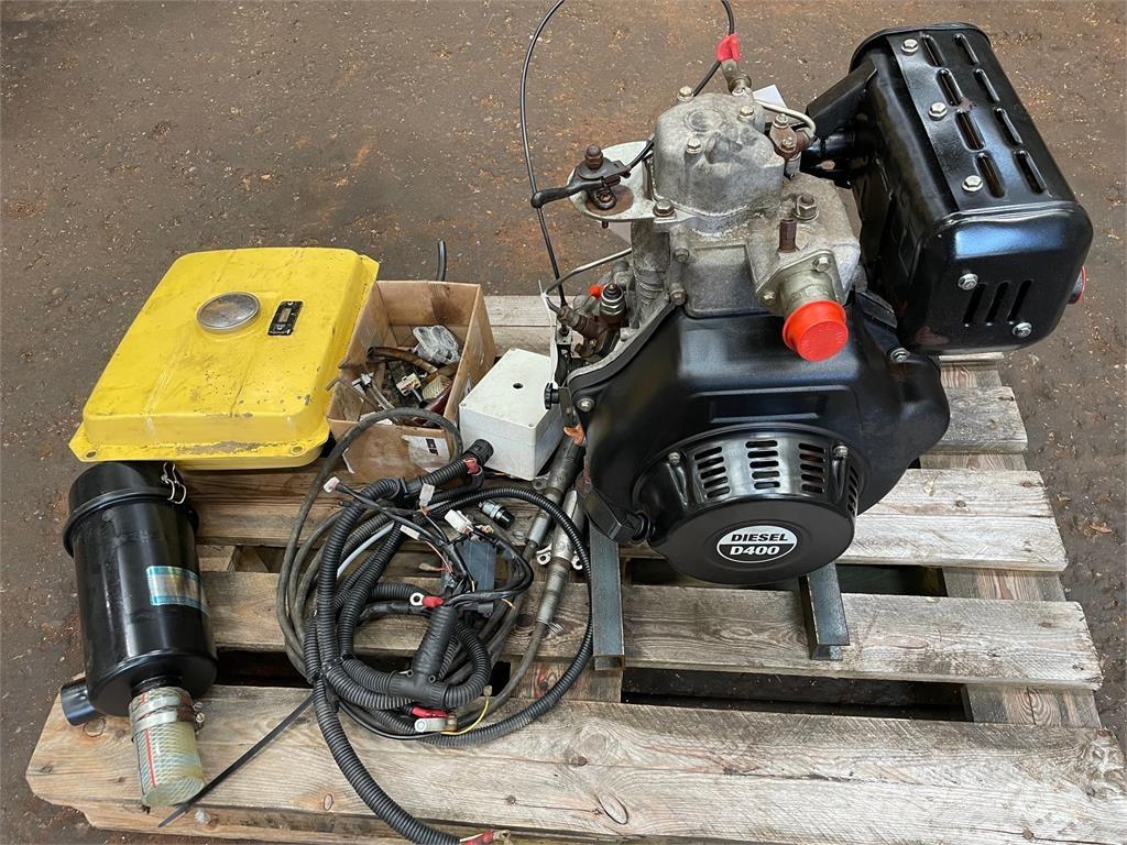  Diesel engine D400/E - 1 cyl. محركات