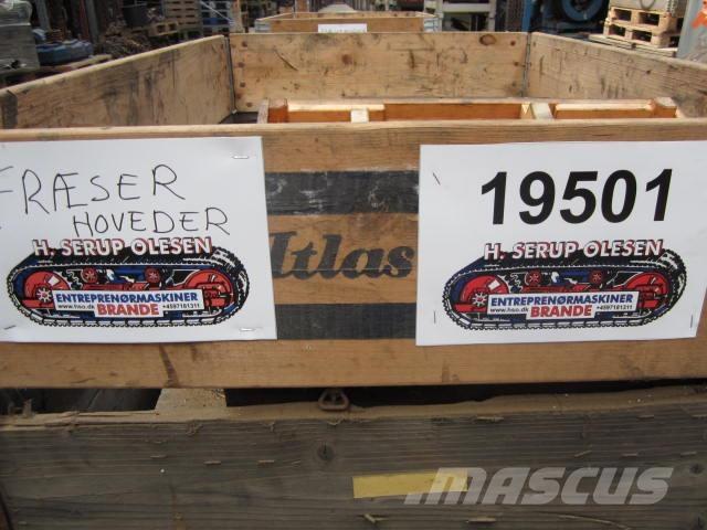  DIverse fræsehoveder مكونات أخرى