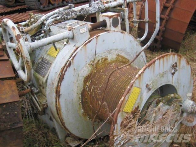  Double drum hydr. winch المصاعد والرافعات المادية