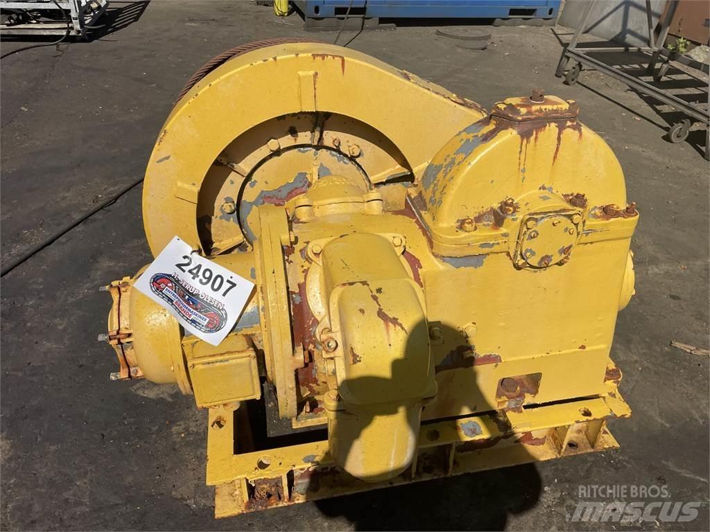  El-spil med gear og bremse المصاعد والرافعات المادية