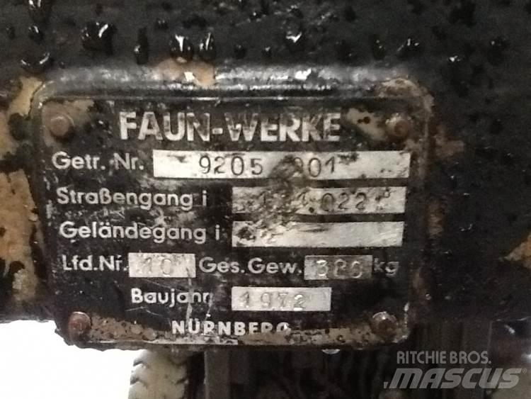 Faun gear til twin motor علب تروس