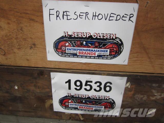  Fræsehoveder, diverse مكونات أخرى