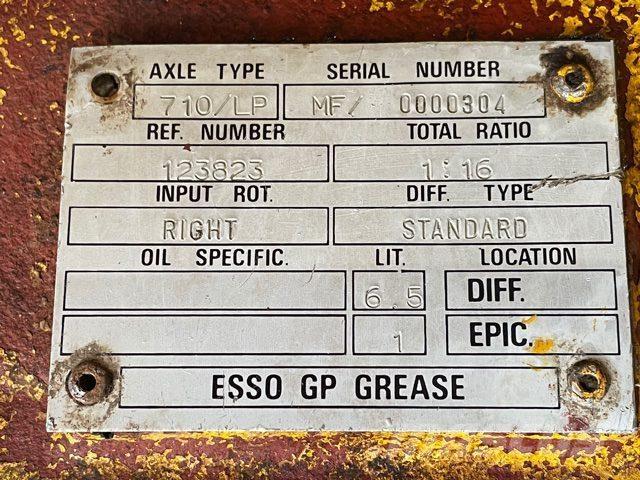  Frontaksel ex. MF50HX محور العجلة