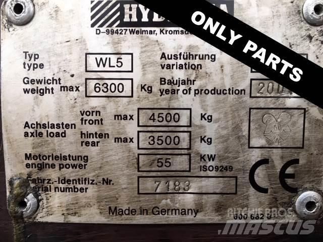 Hydrema WL550B til ophug لوادر بعجل