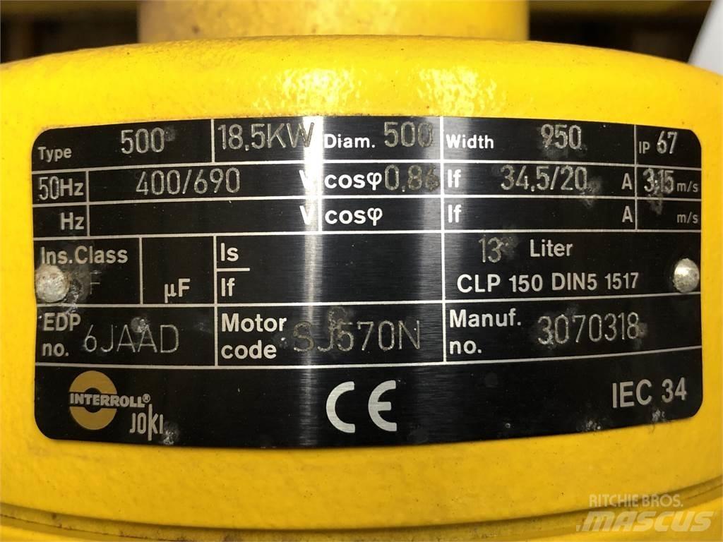 Joki Tromlemotor Type 500 سيور نقالة