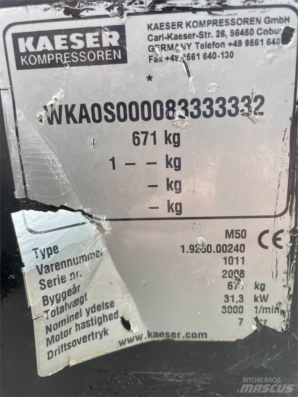 Kaeser M50 kompressor مكابس