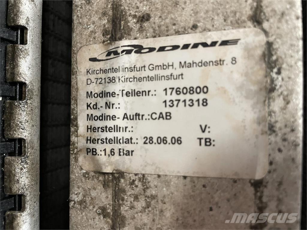  Køler ex. DAF truck محركات