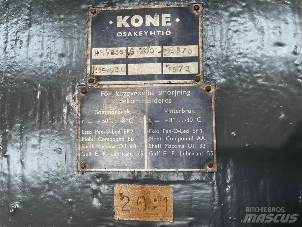 Kone Type HHV236 gear - 20:1 علب تروس