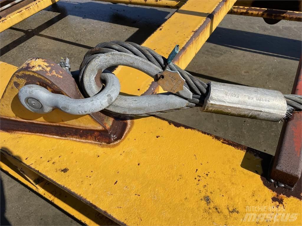  Løfteåg 42 ton أجزاء ومعدات رافعات