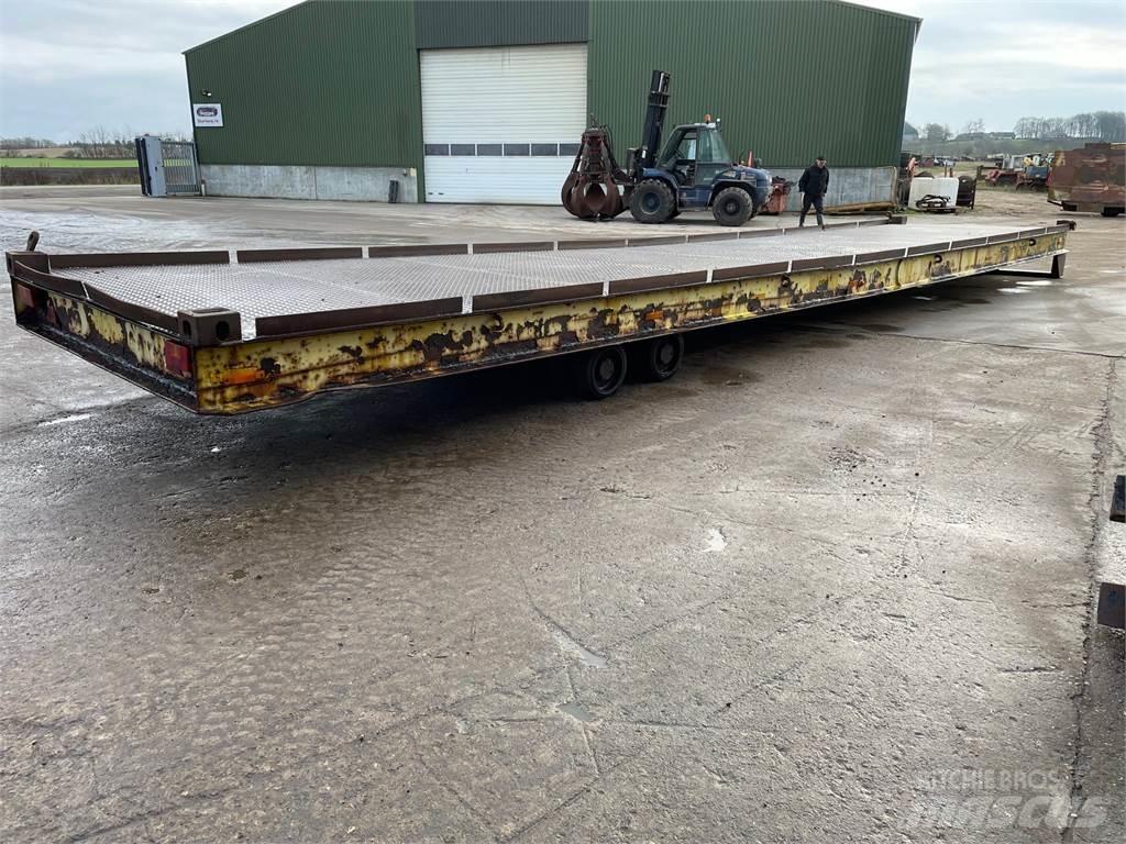 Mafi trailer 40 ft - 30 ton نصف مقطورة مسطحة منخفضة