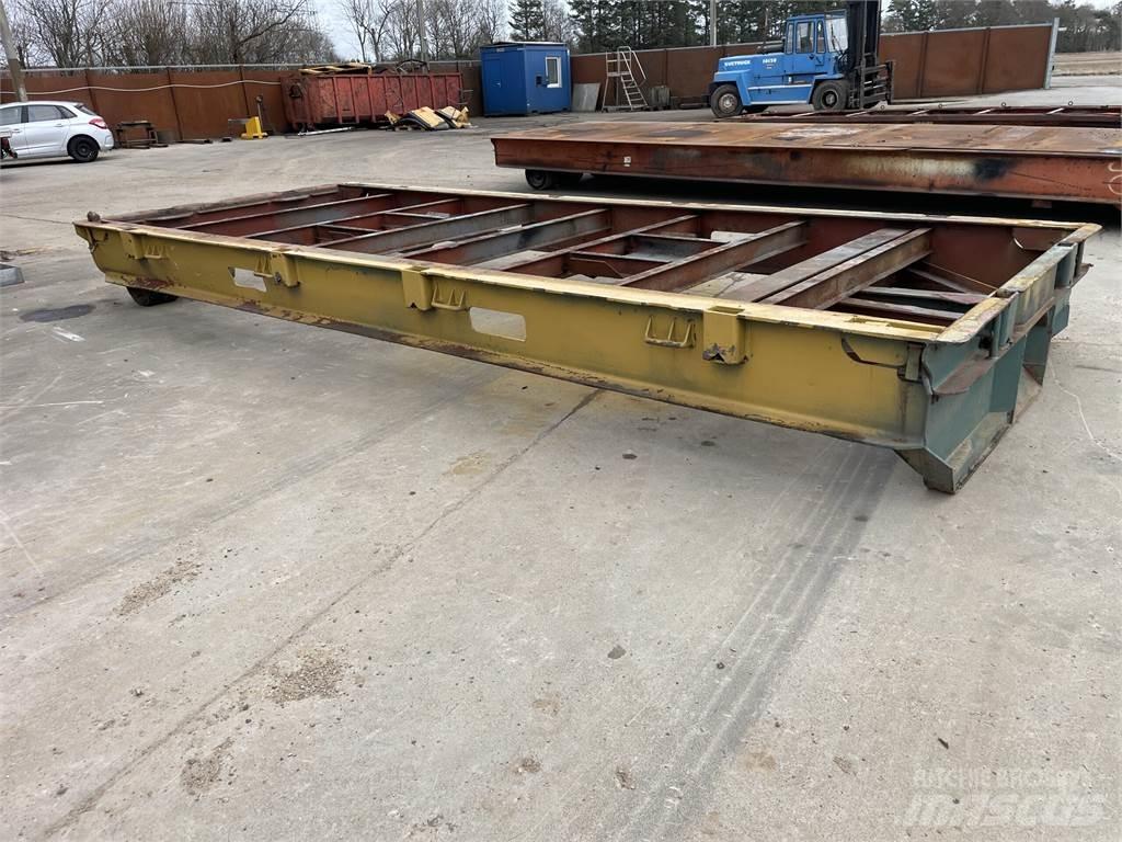  Maft trailer 20ft - 25 ton نصف مقطورة مسطحة منخفضة