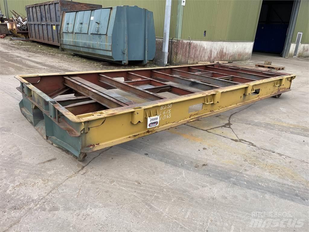  Maft trailer 20ft - 25 ton نصف مقطورة مسطحة منخفضة