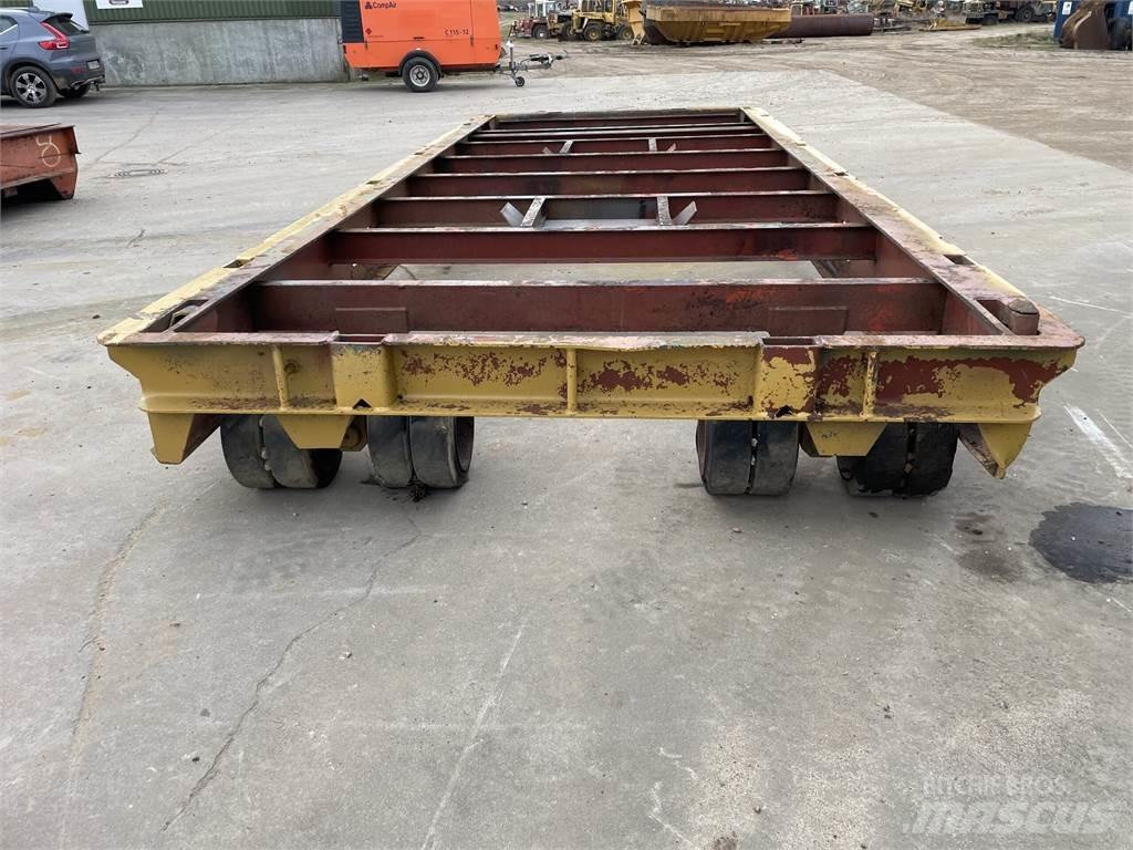  Maft trailer 20ft - 25 ton نصف مقطورة مسطحة منخفضة