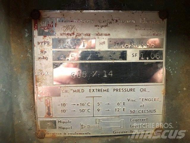  MGH Type 431T gear علب تروس