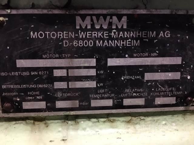 MWM type RHS518A motor محركات