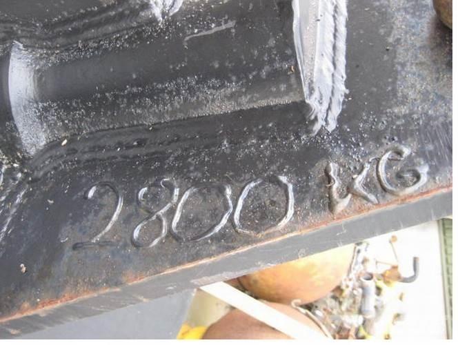  Nedbrydningskugle 2800 kg جراشات البناء
