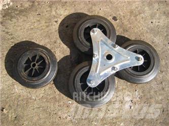  Plast/gummihjul - ca. 1000 stk. الإطارات والعجلات والحافات