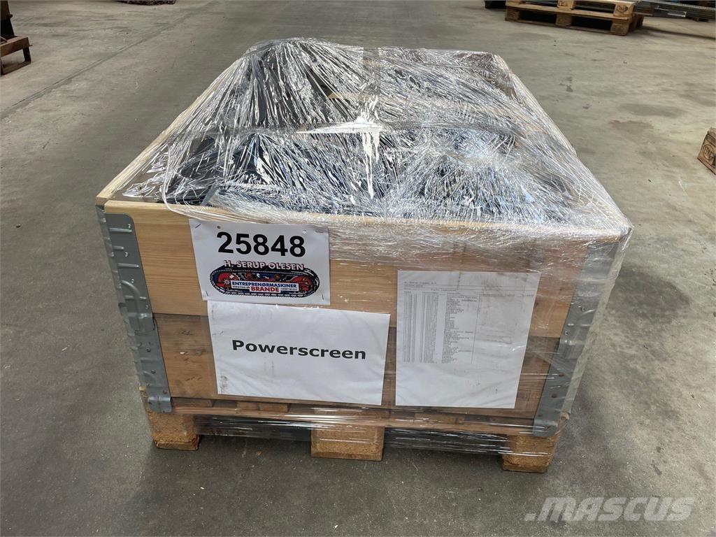 Powerscreen reservedele جراشات البناء
