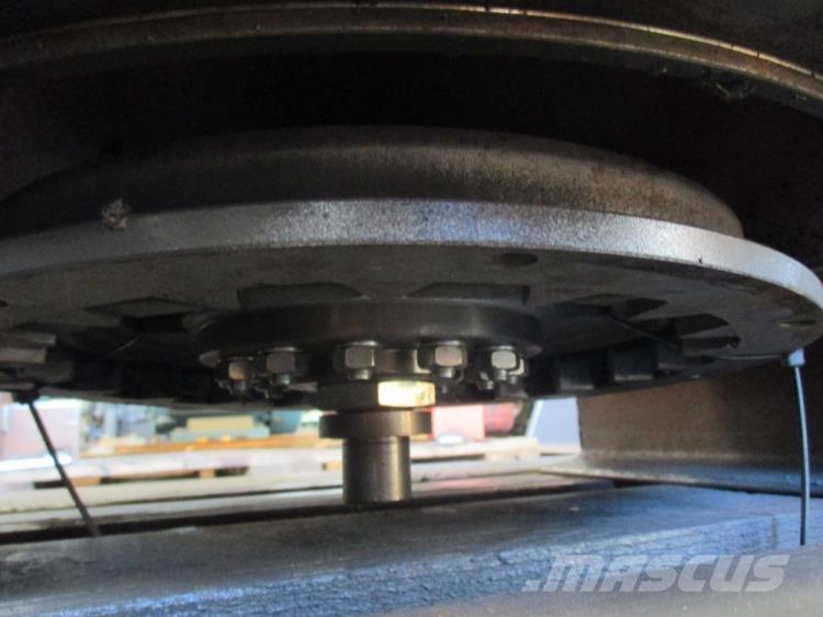  PTO flange med remskive مكونات أخرى